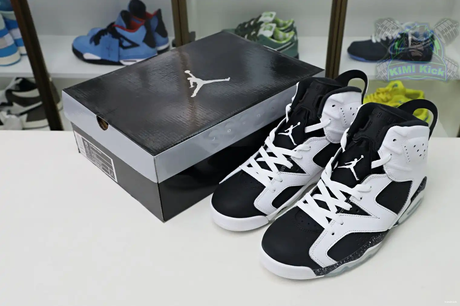 Jordan Retro 6 Oreo Jordan Kimikick Air 0501